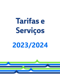 Tarifas e Serviços - Vigência 2023/2024